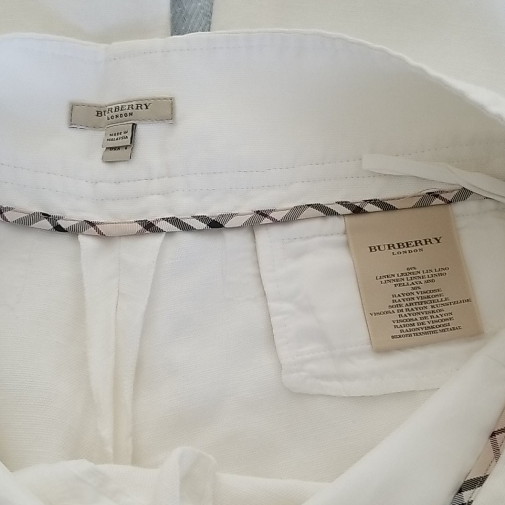 Burberry London Wide Leg Capris